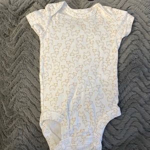 Set of four onesies for baby girl